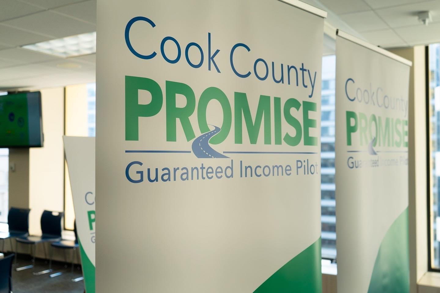 .

#repost @tonipreckwinkle

The applications for our Cook County Promise Guaranteed Income Pilot will begin on Oct. 6th! Through a countywide drawing, 3,250 eligible residents will be selected to receive $500/month for two years. For more info, visit: www.engagecookcounty.com/promise